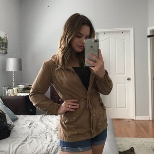SOLD Forever 21 Tan light jacket